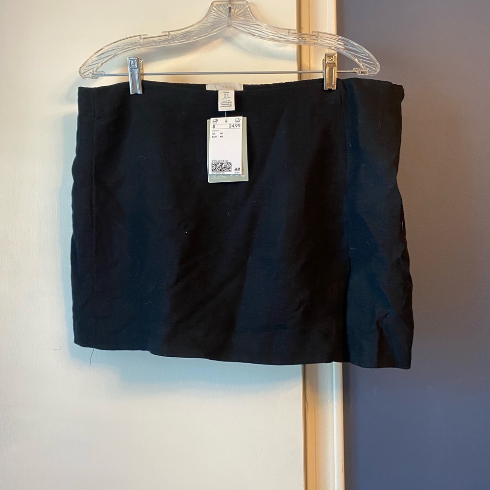 HM Linen Mini Skirt NWT